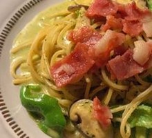 Bacon Pesto Pasta
