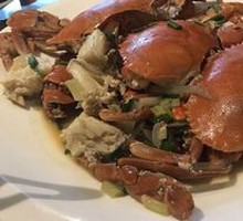 Stir-Fried Crab with Scallion, Ginger, and Garlic