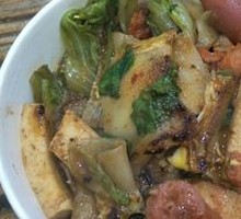 Noodles with Rolled Dough