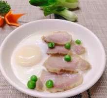 Salted Pork and Tofu Steamed Egg