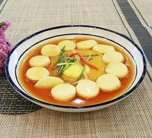 Salted Pork and Tofu Steamed Egg
