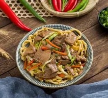 Pork Liver Fried Noodles