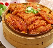 Steamed Pork with Rice Flour