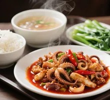 Spicy Squid Stir-Fry