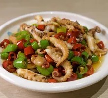 Stir-Fried Octopus