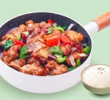 Dry-Fried Braised Chicken