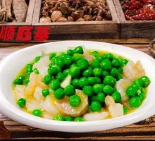 青豆炒虾仁