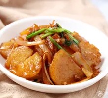Onion and Potato Slices