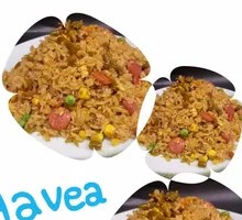 Sour Pickle Hot Dog Fried Rice