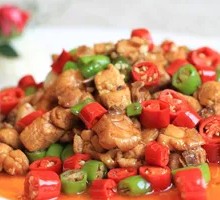 Stir-fried Young Rooster