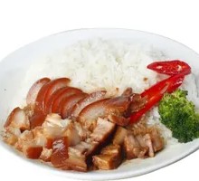 Pork Trotter Rice Bowl