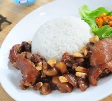 Pork Trotter and Chicken Rice