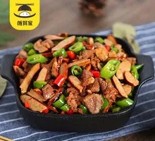 Fried Tofu and Pork Slices