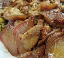 Pork Trotter and Char Siu Rice Combo