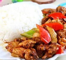 Stir-Fried Young Rooster Rice