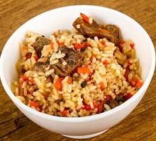 Potato and Beef Rice