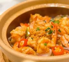 Stir-fried Prawn with Garlic