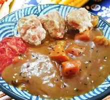 House Curry Fried Chicken Rice