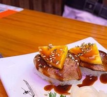 Mango Foie Gras Hand Roll