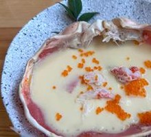 Crab Shell Steamed Egg