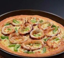 Thin-Crust Seafood Pizza
