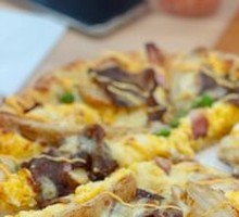 Teriyaki Beef and Potato Pizza