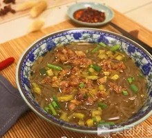 Minced Pork and Vermicelli Soup