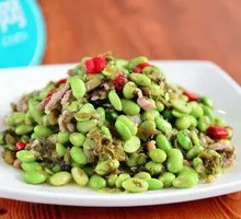 Snow Cabbage and Green Beans