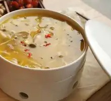 Golden Soup Sea Cucumber Soup
