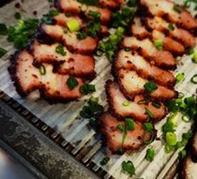 Green Tea Scallion Grilled Meat