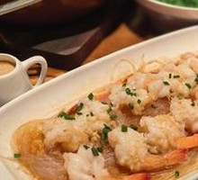 Garlic Shrimp with Rice Noodles