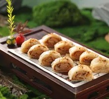 Homemade Brown Sugar Glutinous Rice Cake