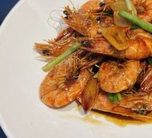 Stir-Fried Shrimp in Oil