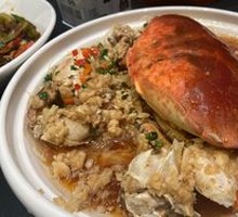 Steamed Bread Crab with Garlic and Vermicelli