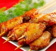 Skewered Chicken Wings