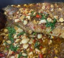 Grilled Fish on Paper