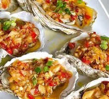 Garlic Roasted Oysters