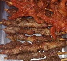Handmade Willow Branch Lamb Skewers