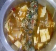 Crucian Carp and Turnip Tofu Stew