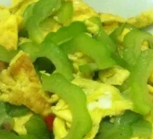 Bitter Melon with Eggs