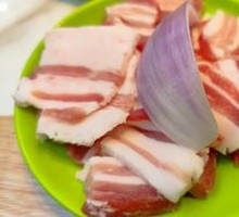 Freshly Sliced Three-Layer Pork Belly