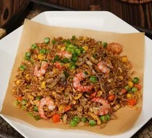 Seafood Fried Rice with Egg