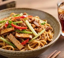 Fried Tofu and Pork Stir-fry