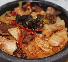 Kimchi Bulgogi Stone Bowl Rice