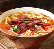 Handmade Sausage Noodles