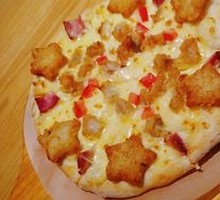 Star Fried Chicken Pizza