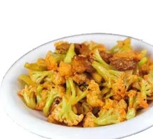 Cauliflower Stir-fried Pork