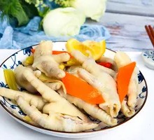 Lemon Vinegar Chicken Feet