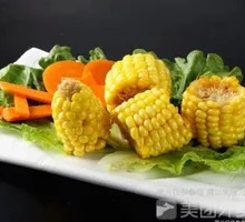 Corn and Pork Shank Rice