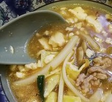 Shengzhou Tofu Soup with Rice Cake
